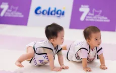 Kỷ lục 1.500 vận động viên nhí tham gia sự kiện bỉm Nhật Goldgi 7 tuổi